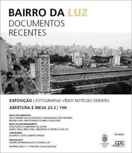 Bairro da Luz: documentos recentes