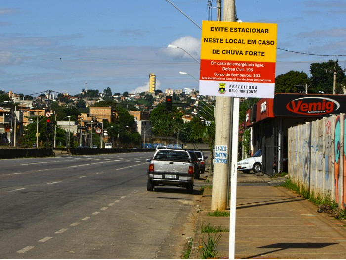 As cidades, os rios e as chuvas